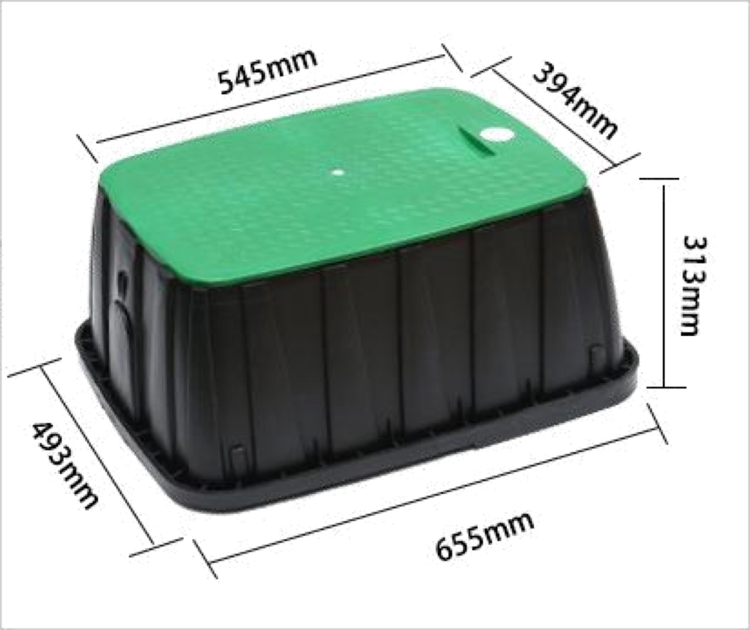 Water meter box photo